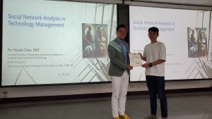 Invite Asst. Prof. Po-Hsuan Chen from National Taipei University of Science and Technology to delive
