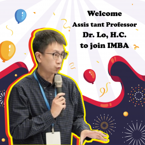 Welcome Assistant Professor Dr. Lo, H.C. to join IMBA