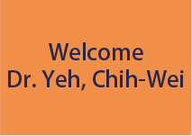 Welcome Assistant Professor Dr. Yeh, Chih-Wei to join IMBA